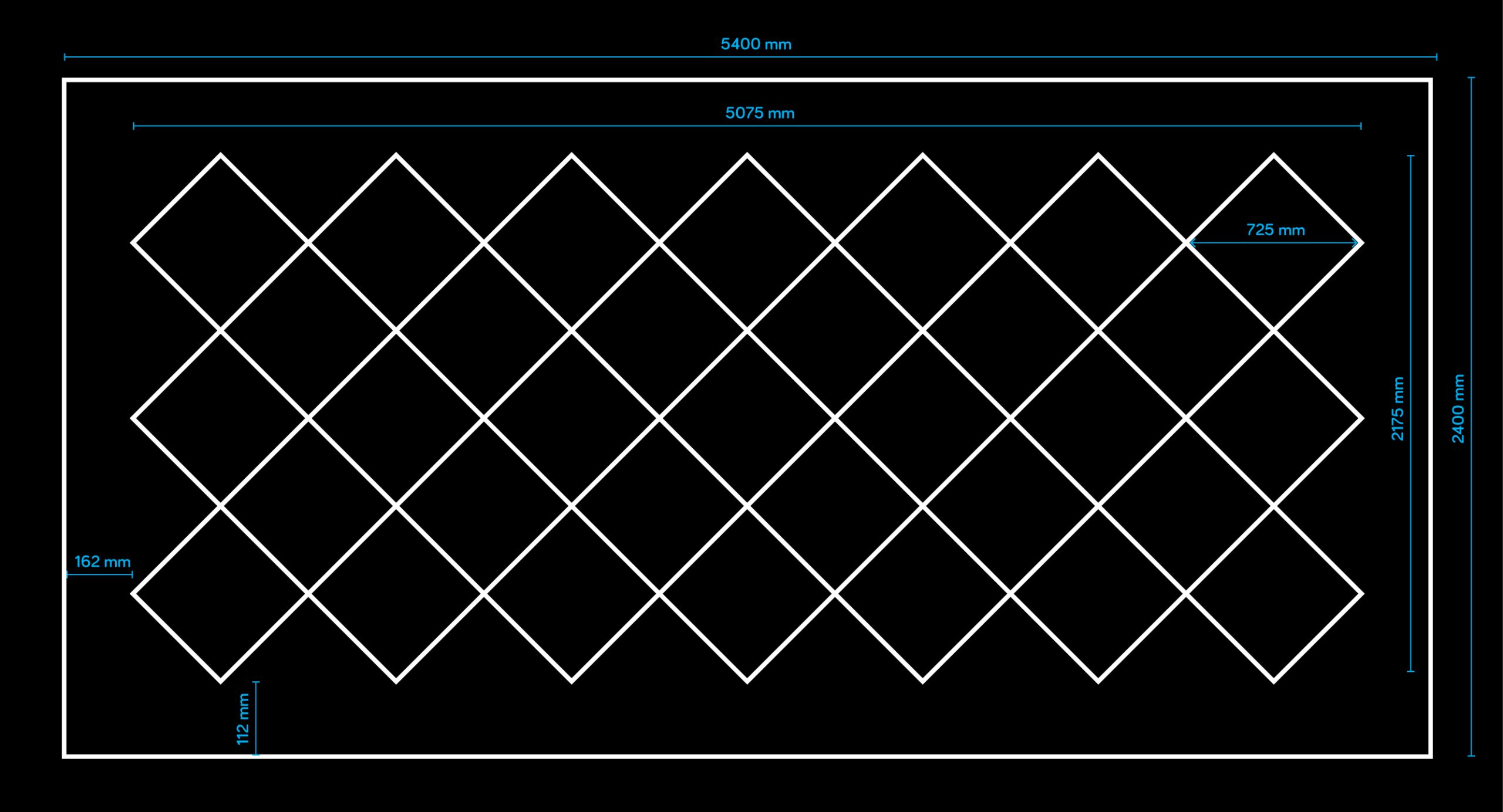 hexagonalna modularna led rasveta